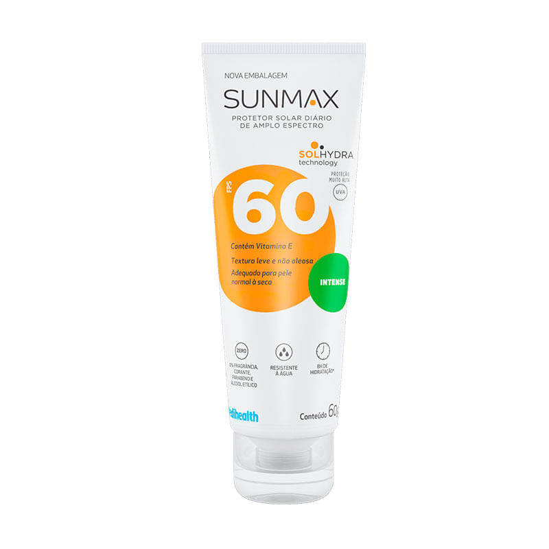 Protetor Solar Sunmax Intense FPS60 60g