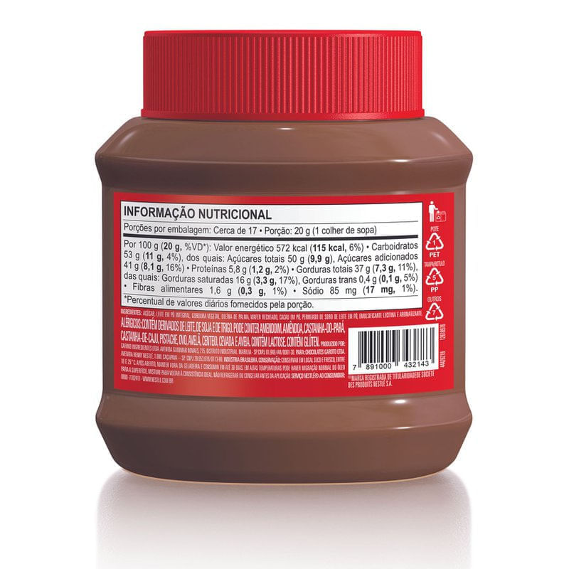 Creme KitKat Crunchy & Creamy Chocolate Pote 330g