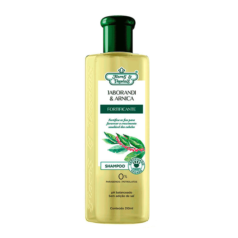 Shampoo Antirresíduo Flores e Vegetais Vinagre de Maçã 310ml