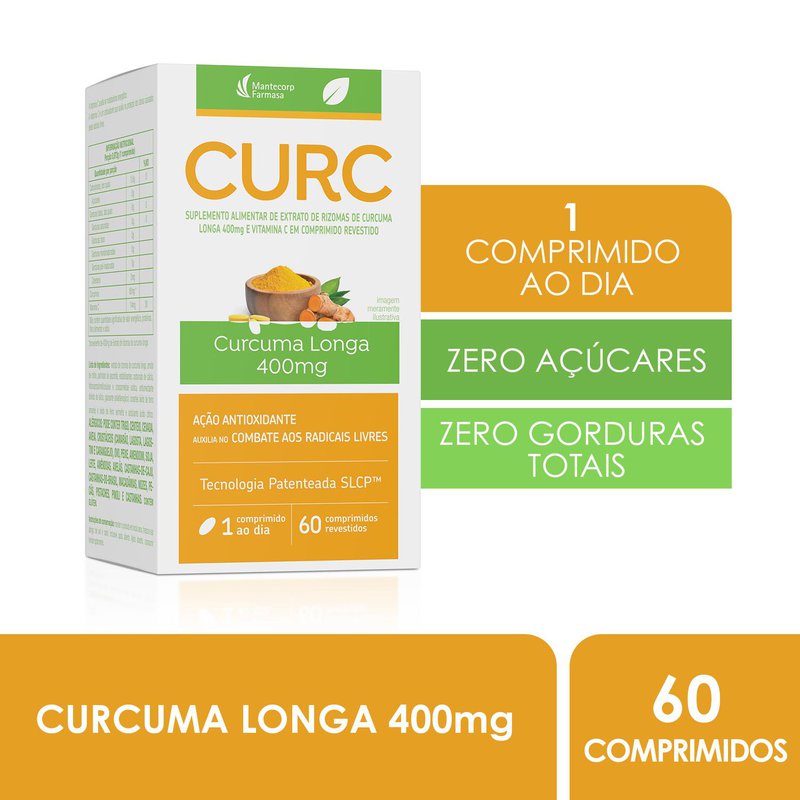 Suplemento Alimentar Curc 60 Comprimidos: Para que serve