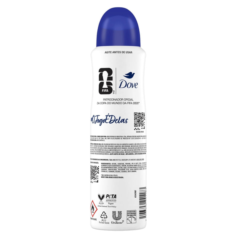 Desodorante Antitranspirante: Aerosol Dove Original | Drogal