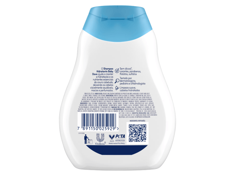 001-shampoo-baby-dove-hidratação-enriquecida-200ml-Hipoalergenico-farmacia-online-drogal