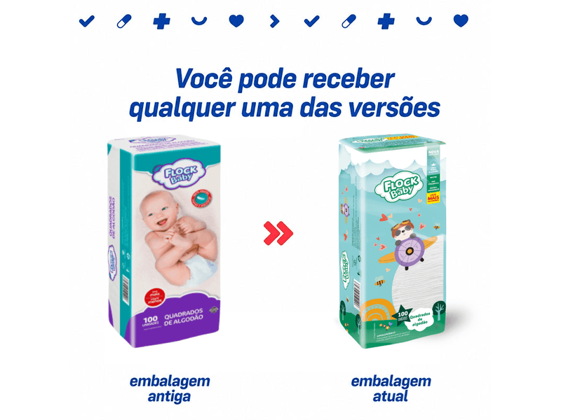 001-algodão-quadrado-flock-baby-100-unidades-farmacia-online-drogal