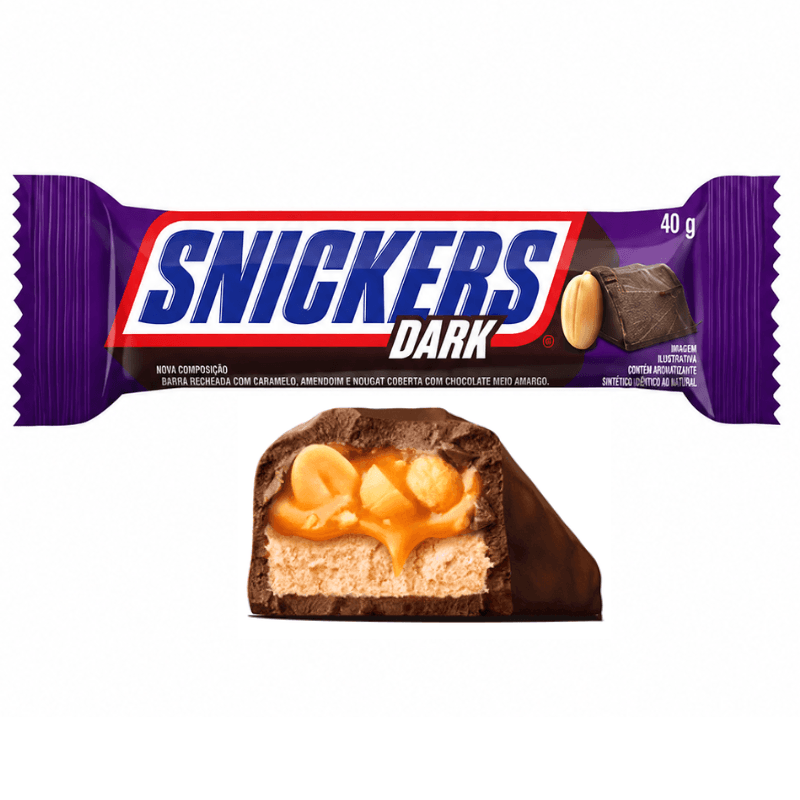 Imagem de Chocolate Snickers Dark 40g