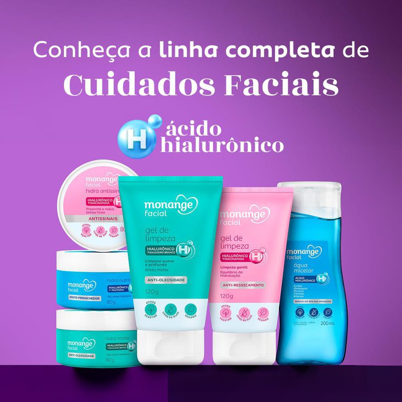 Gel Hidratante Monange Hidra Matte Anti-oleosidade | Drogal