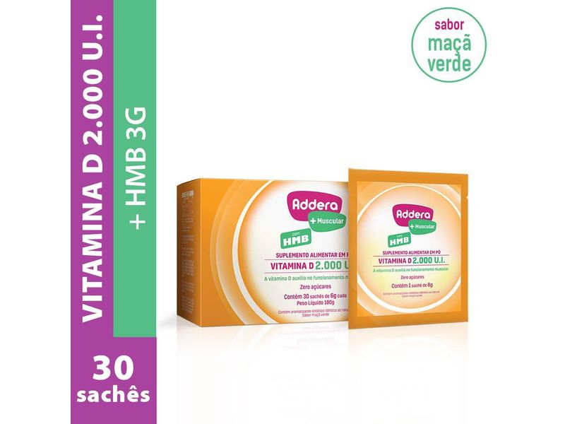 001-suplemento-alimentar-addera-muscular-2000ui-hmb-sabor-maca-verde-30-saches-6g-farmacia-online-drogal