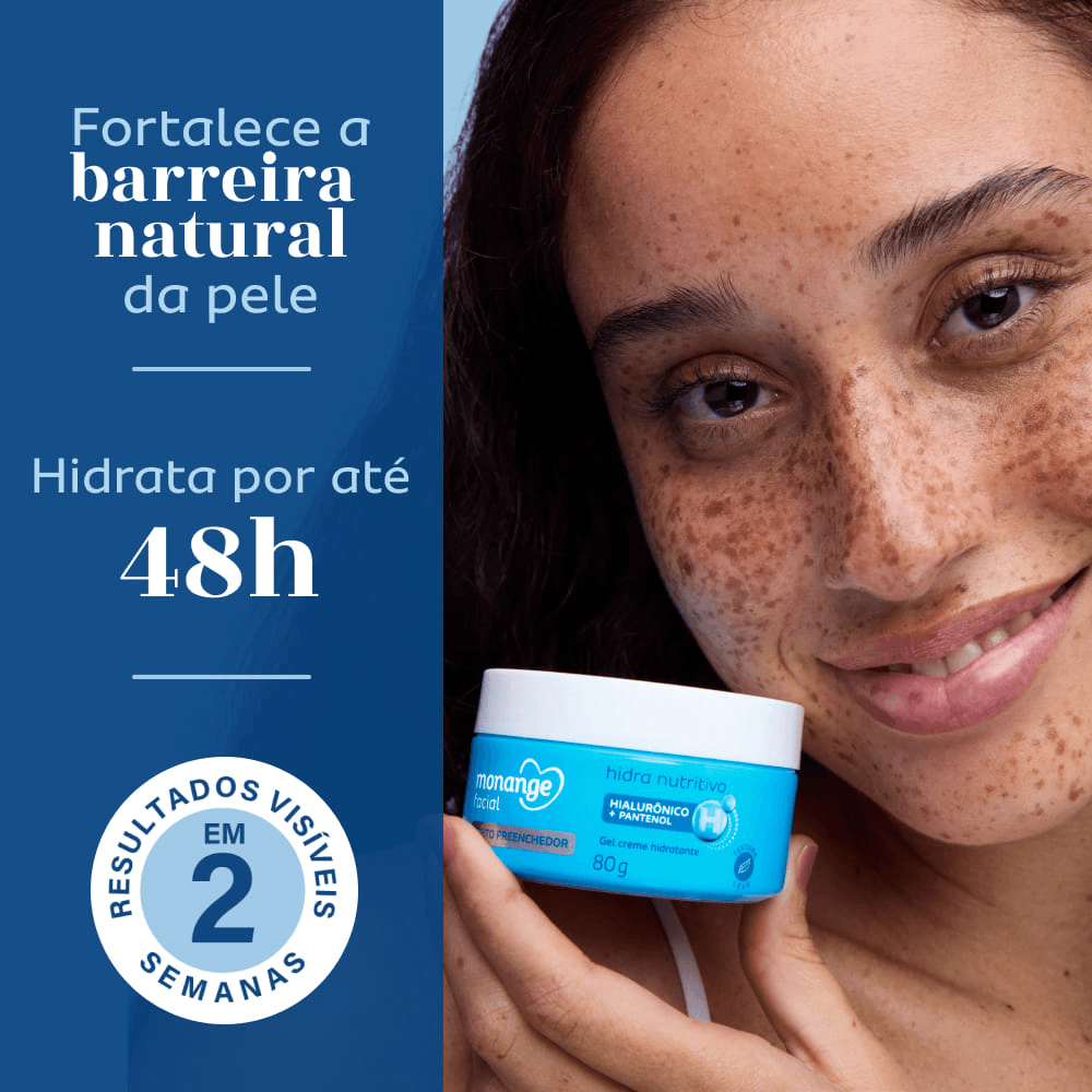 Hidratante Monange Facial Hidra Nutritivo 80g | Preenchedor