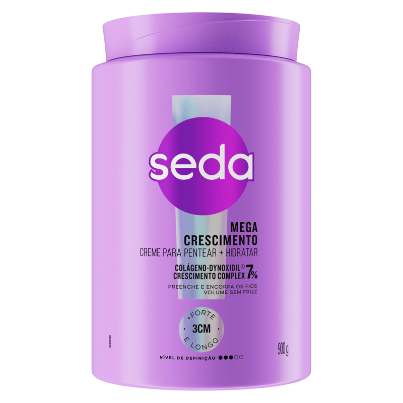 Creme Seda Mega Crescimento com Controle do Frizz 900g