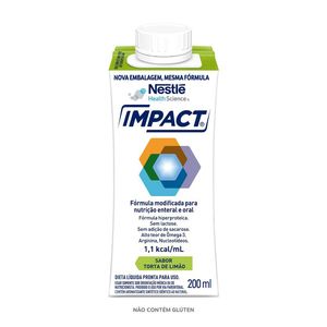 Nutrição Enteral e Oral Impact Sabor Torta de Limão 200ml