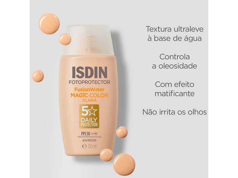 005-protetor-solar-facial-isdin-fotoprotector-fusion-water-fps50-cor-clara-50ml-farmacia-online-drogal