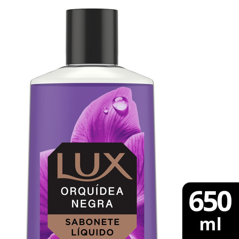 Sabonete Lux Orquídea Negra 650ml: Pele Macia