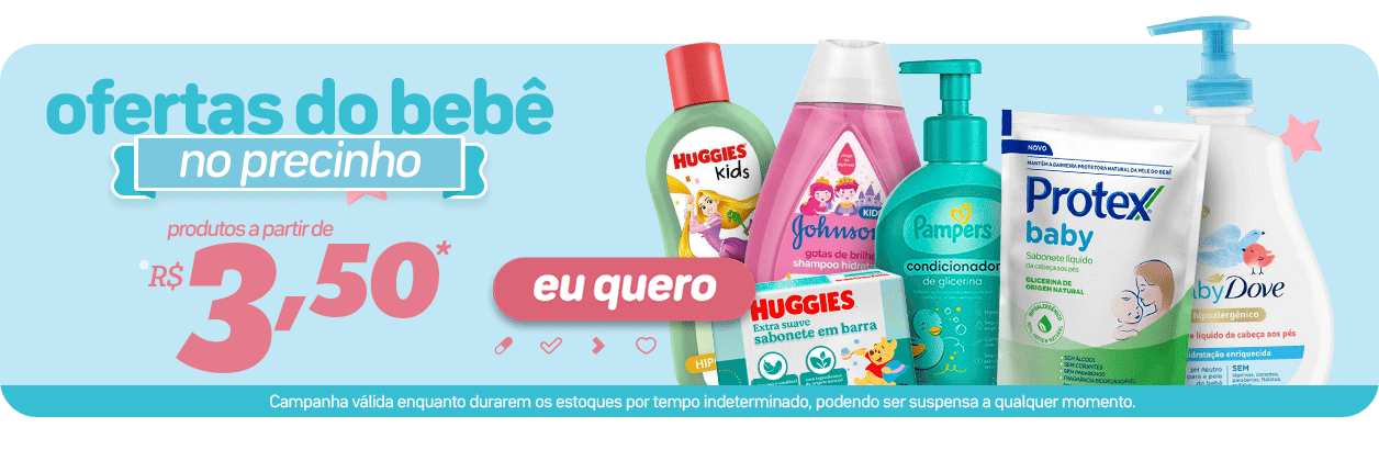 Ofertas de Bebê