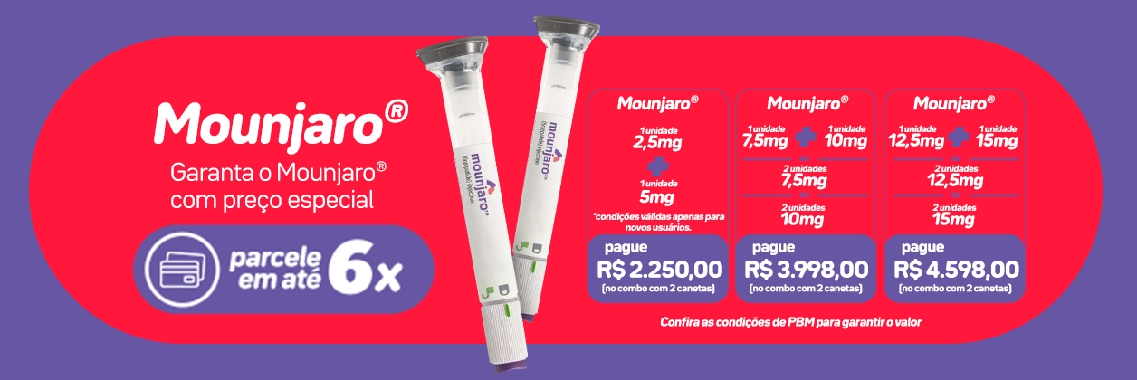 Garanta o Mounjaro com Preço Especial