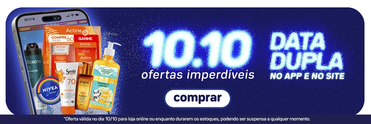 Drogal 10.10: Data Dupla de Ofertas