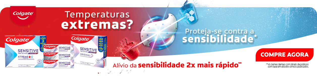 Proteja-se Contra a Sensibilidade: Colgate