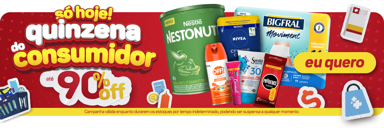 Ofertas Especiais Quinzena do Consumidor